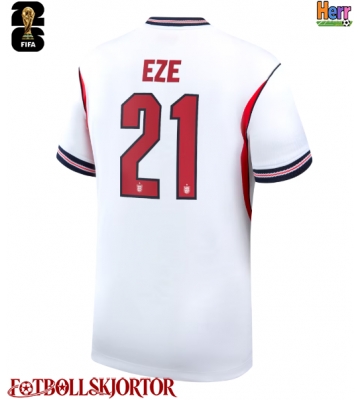 England Eberechi Eze #21 Hemmatröja VM 2026 Kortärmad